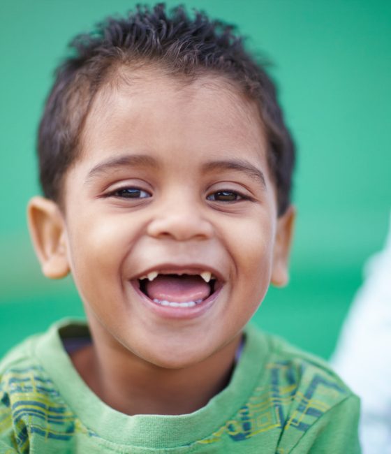 His laugh is infectious.